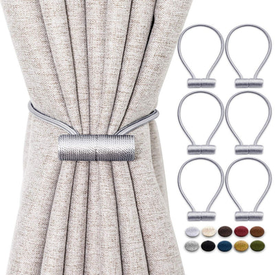 Solid Color Magnetic Curtain Strap Curtain Buckle