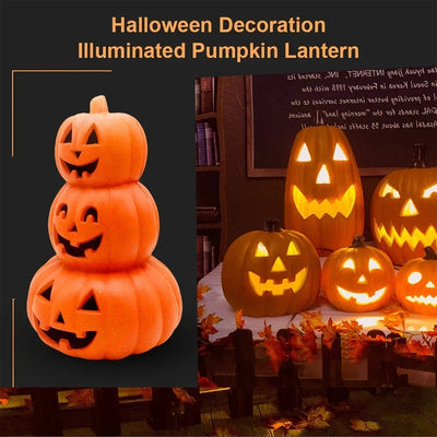 LED Pumpkin Lamp Lantern