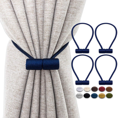 Solid Color Magnetic Curtain Strap Curtain Buckle
