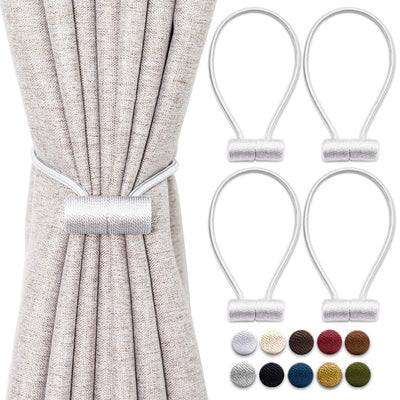 Solid Color Magnetic Curtain Strap Curtain Buckle