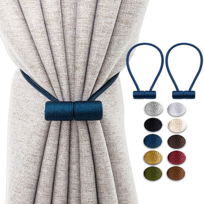 Solid Color Magnetic Curtain Strap Curtain Buckle