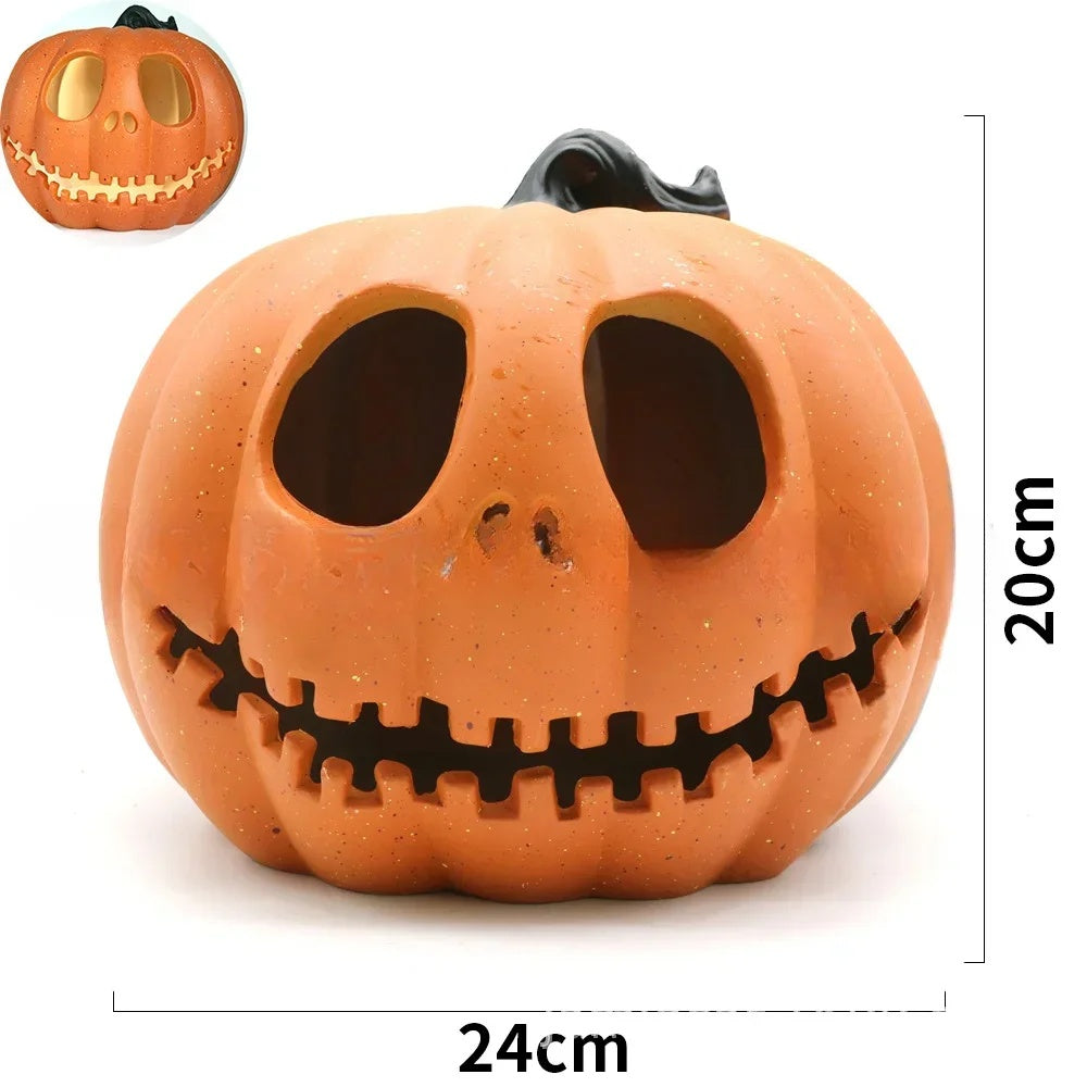 LED Pumpkin Lamp Lantern